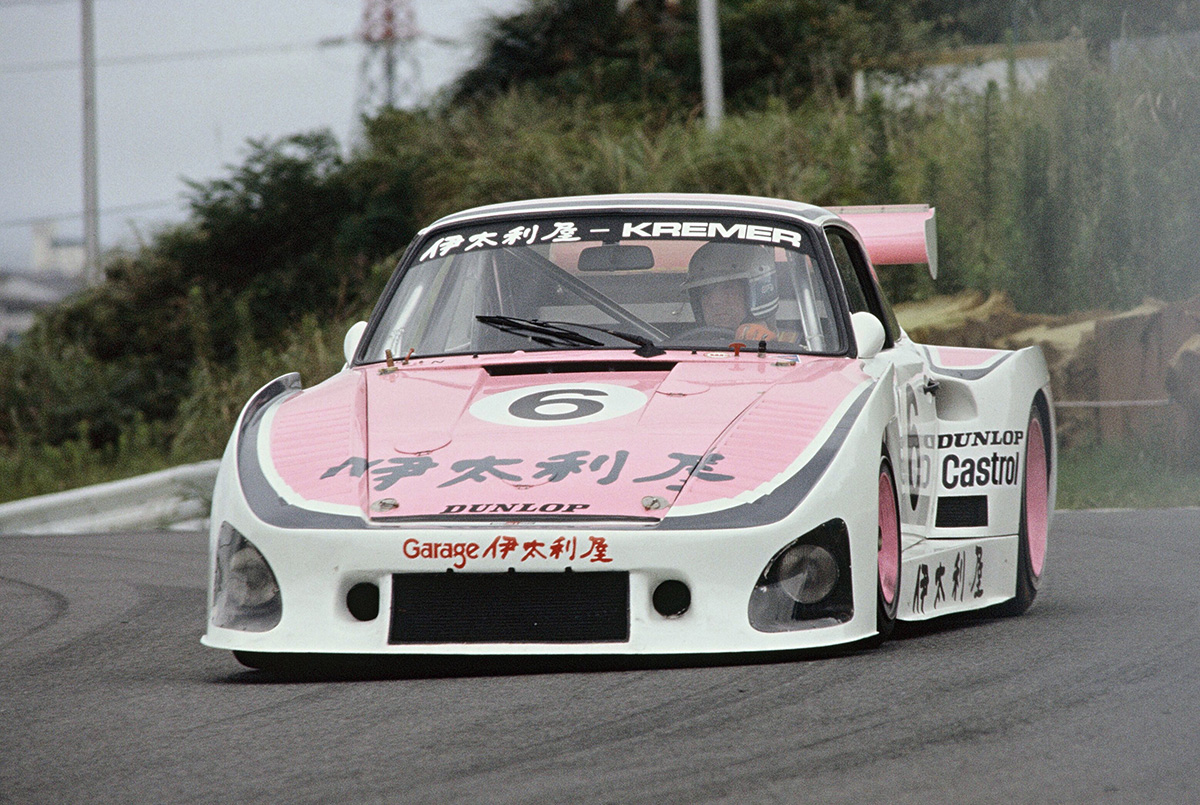 The 935K3, built by Kremer Racing, demonstrated its Le Mans-winning performance here at Suzuka as well, achieving pole to win.