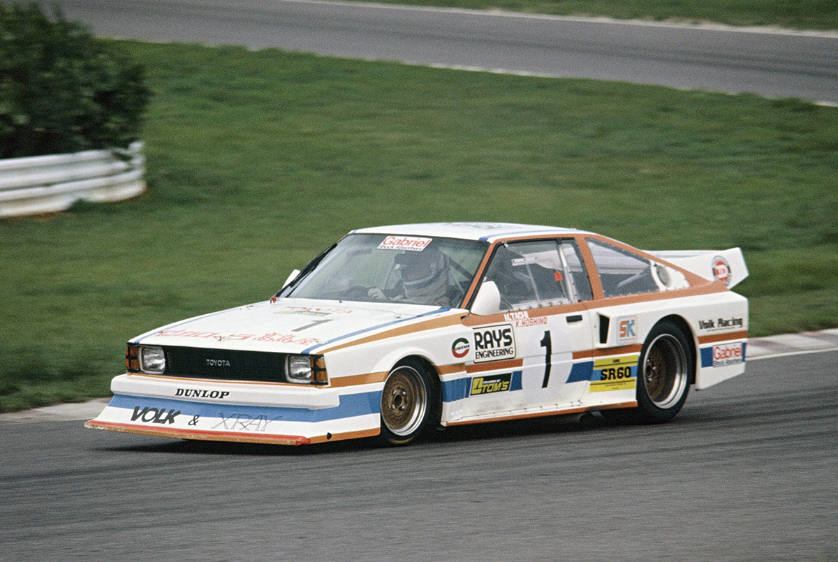 TOM'S built and entered two original Group 5 TOM'S Corollas.
