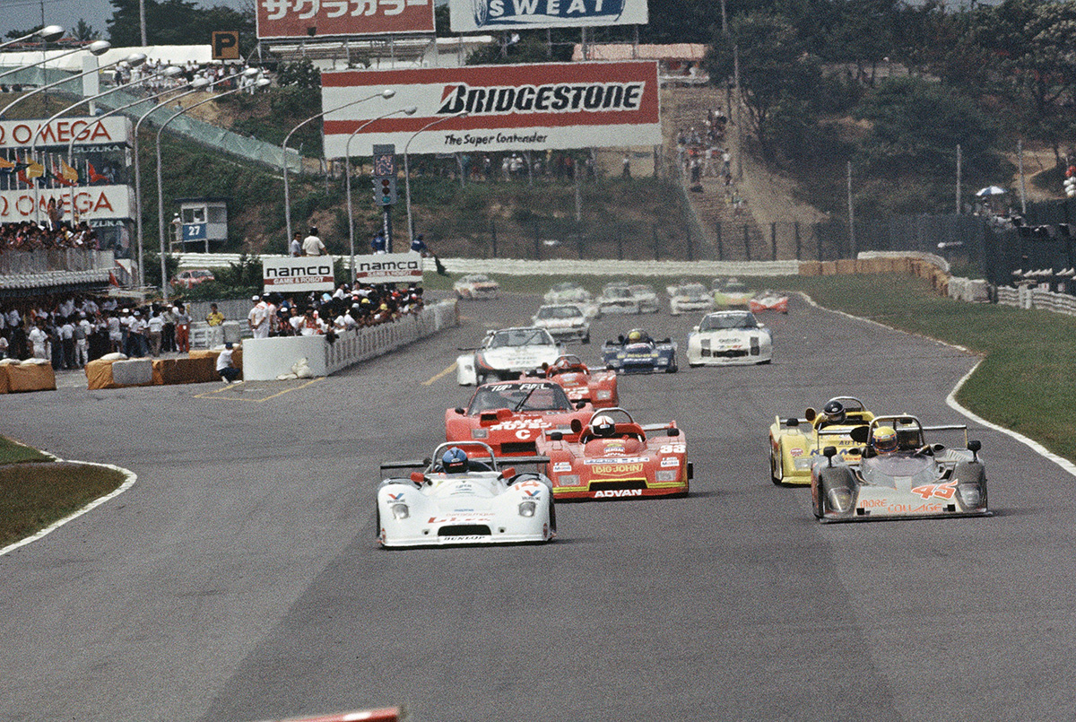 In the A class at Suzuka, the mini sports car "RS" participated, later replaced by TS cars such as the Sunny and Civic.