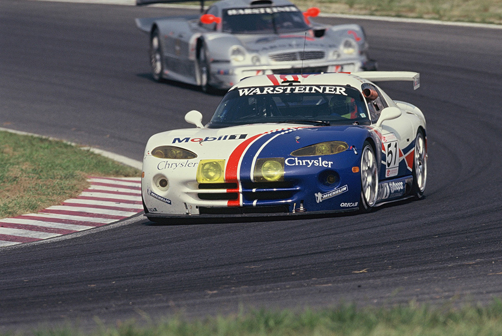 In the GT2 class, the Viper competed with the Marcos, securing class positions 1st and 2nd (overall 9th and 10th).
