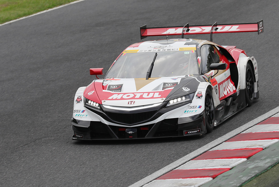 In the 2017 Suzuka 1000km, J. Button made a spot appearance driving the Mugen NSX GT.