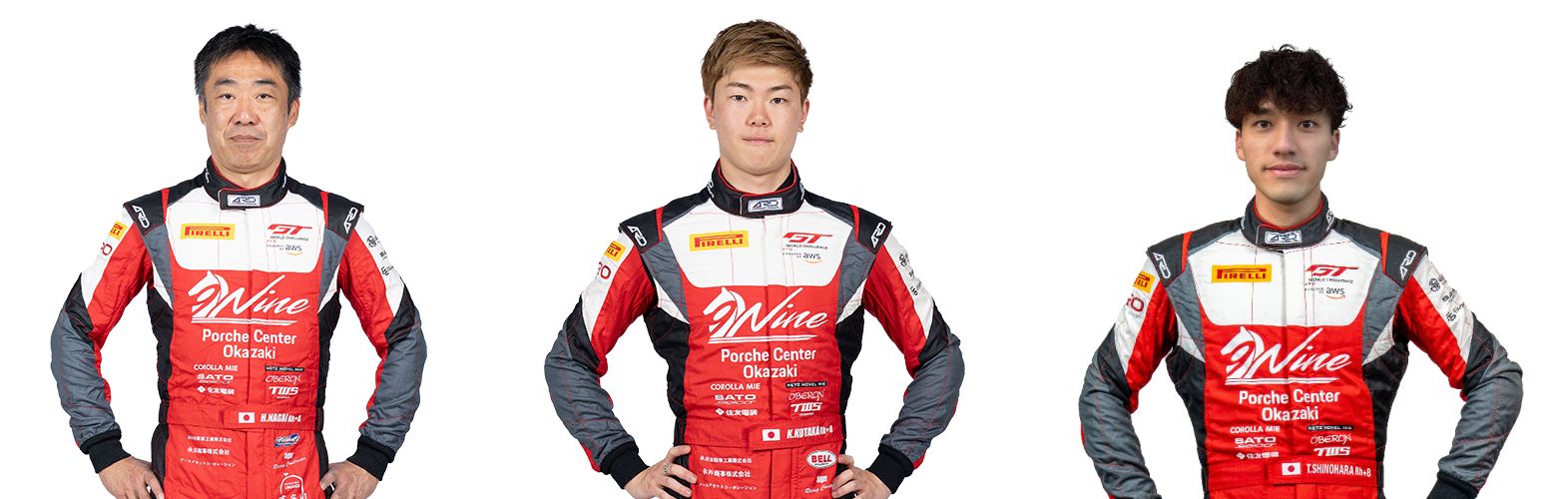 Hiroaki Nagai, Kazuto Kotaka, Takuro Shinohara