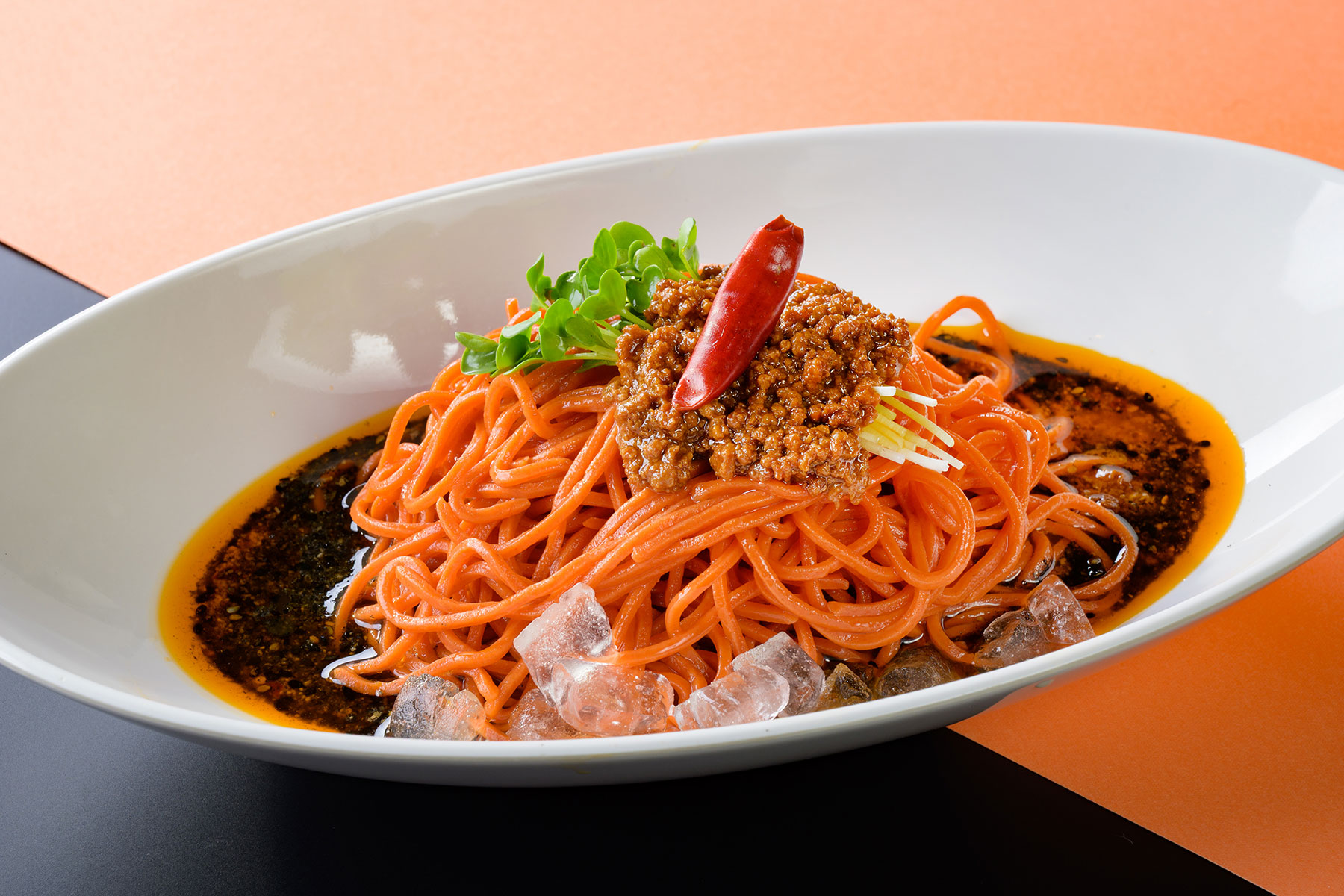 Black Mala Without Soup Noodles 1,600yen