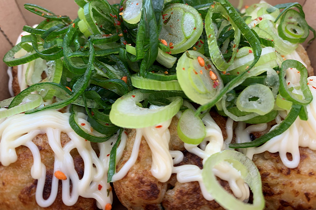 Octopus Fires "Takoyaki"