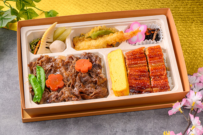 Matsusaka Beef and Eel Bento