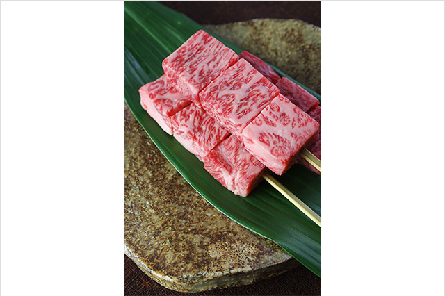 Men’s Teppanyaki Stall "Marbled Saga Beef Skewers"