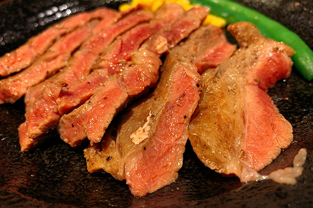 GYUGYU-tei "Wild Cut Steak (100g US Beef)"