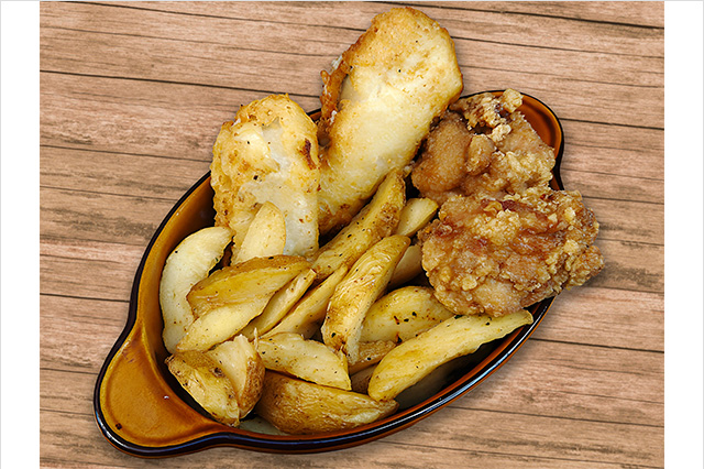 THANX! "Fish & Chips + Chicken"