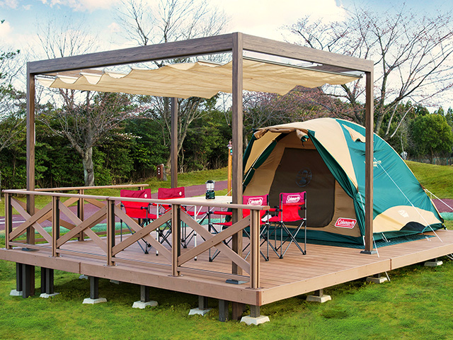 Wood Deck Site (with Terrace)