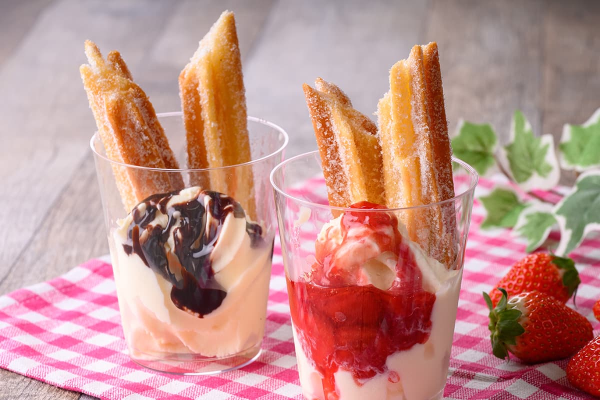 Churro Donut Sundae