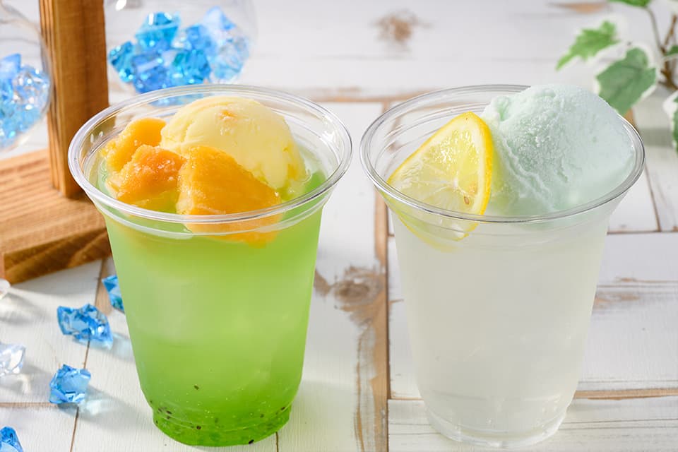 Pineapple Gelato Tropical Squash / Salty Lemon Squash