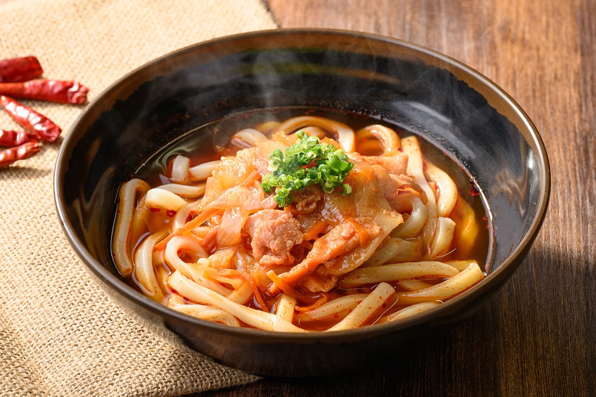 Warm Spicy Chige Udon