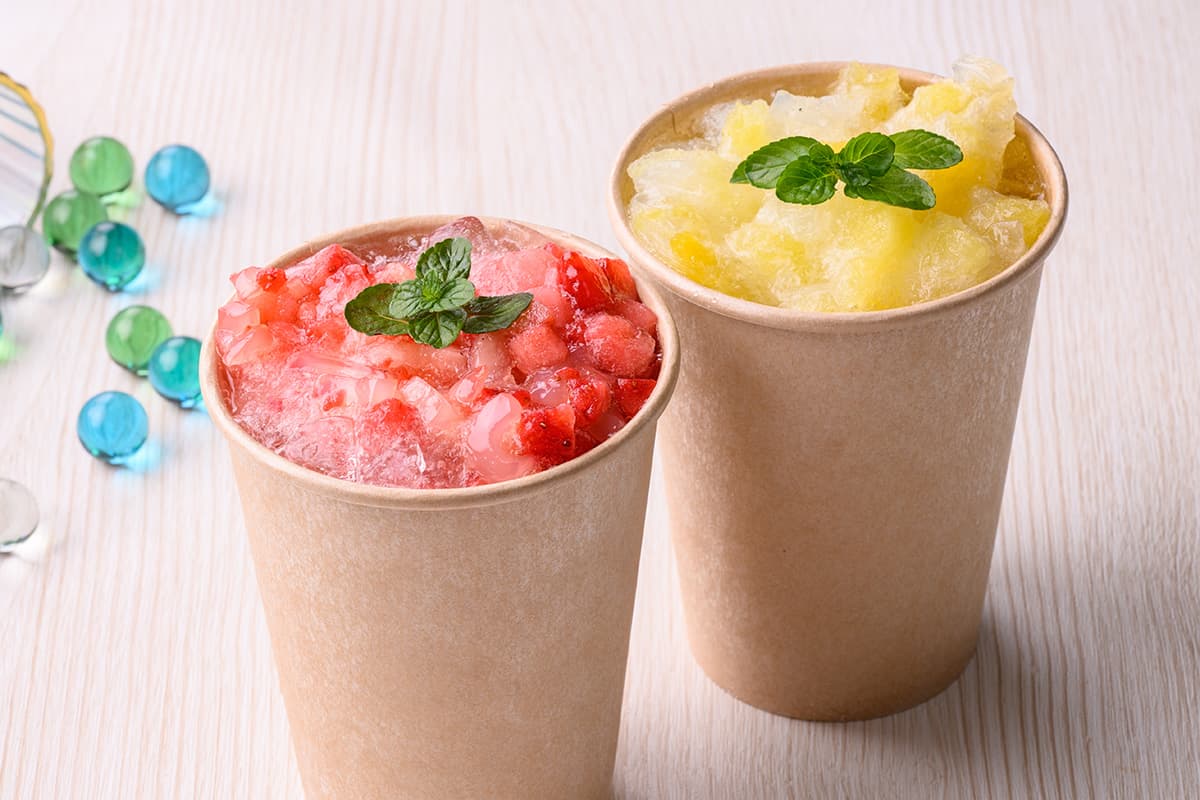 Strawberry Fizz / Pineapple Fizz