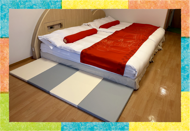 Baby Items in Guest Room