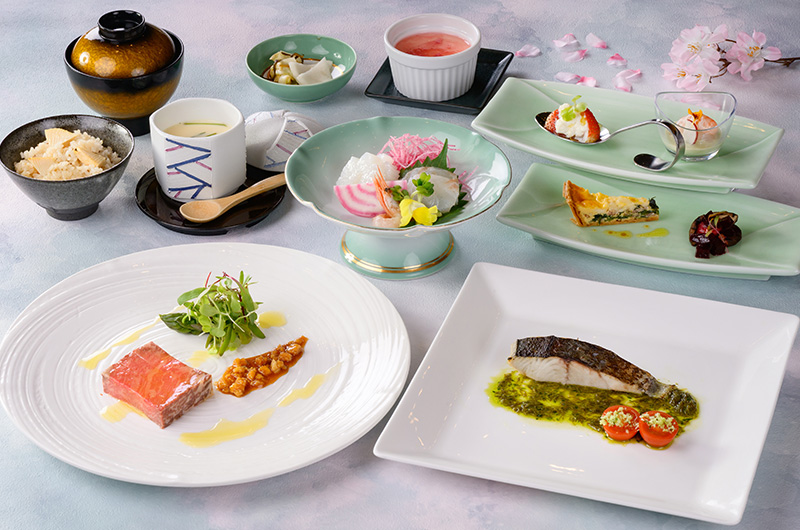 Spring Japanese-Western Fusion Kaiseki