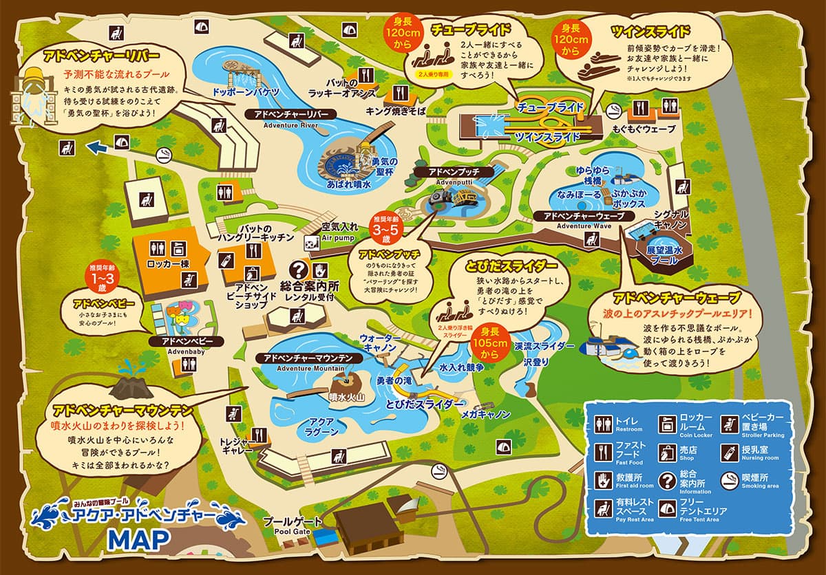Pool Area Map