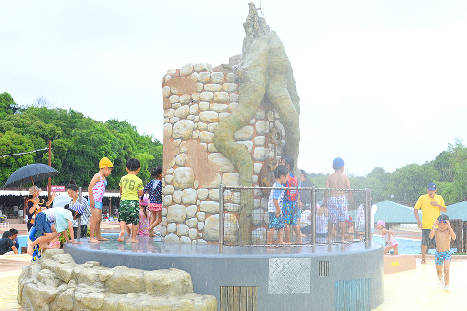 Kids Island pool