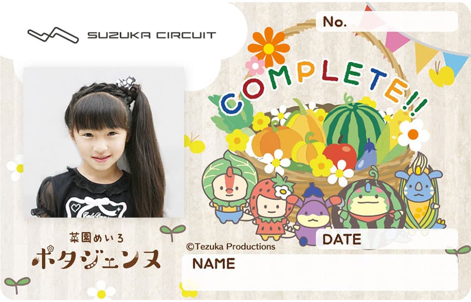 Garden Maze PUTO Complete Card