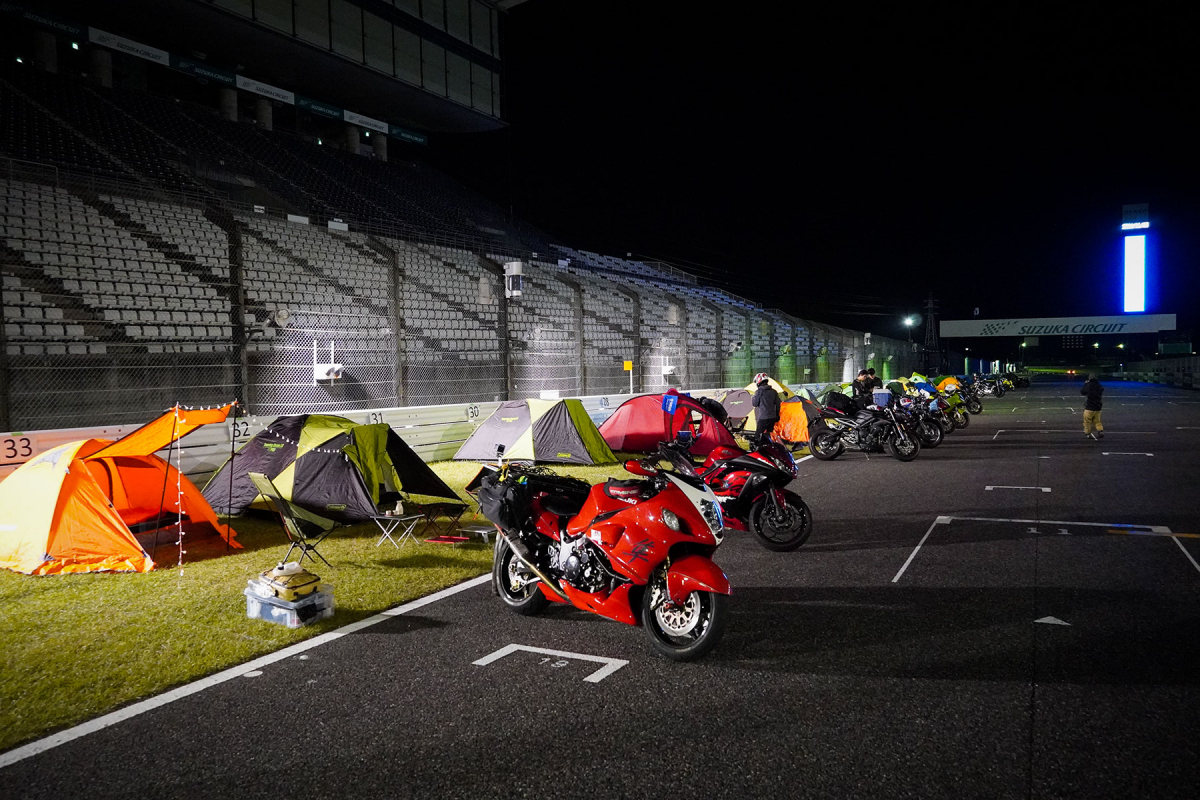 Le Mans Style Camping