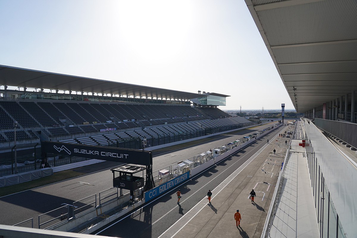 View from the final corner (image)