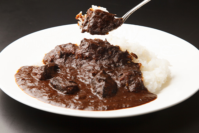 満腹食堂「ビーフカレー」