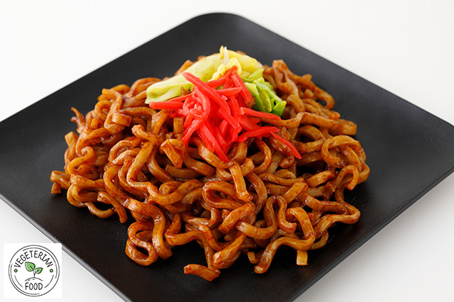極太背脂焼きそば「野菜焼きそば」