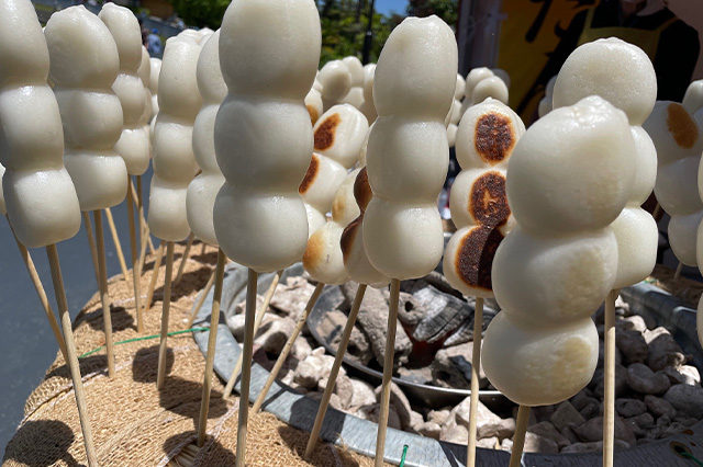 三福だんご「串焼き団子」