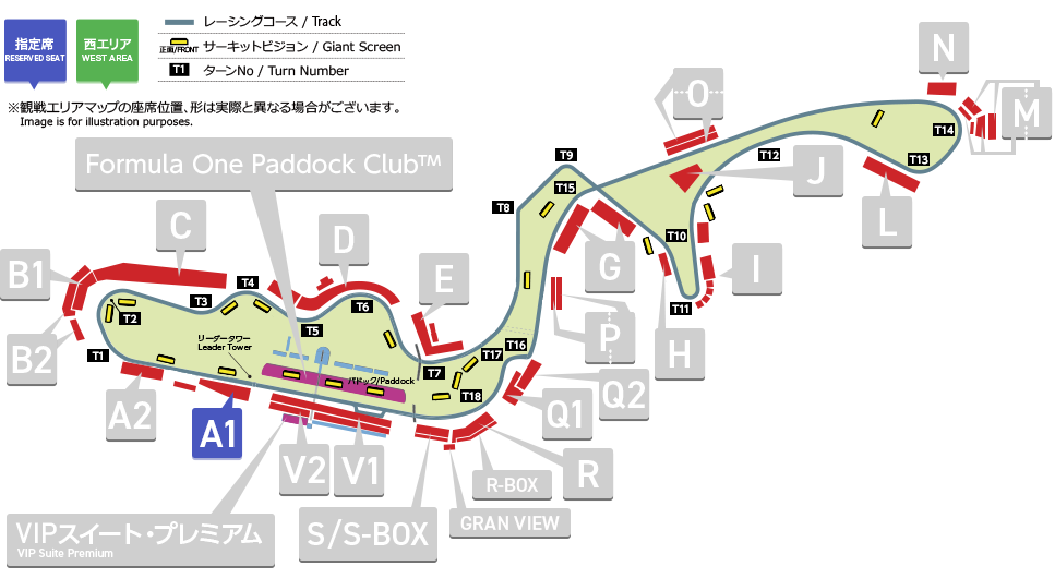 A1席マップ