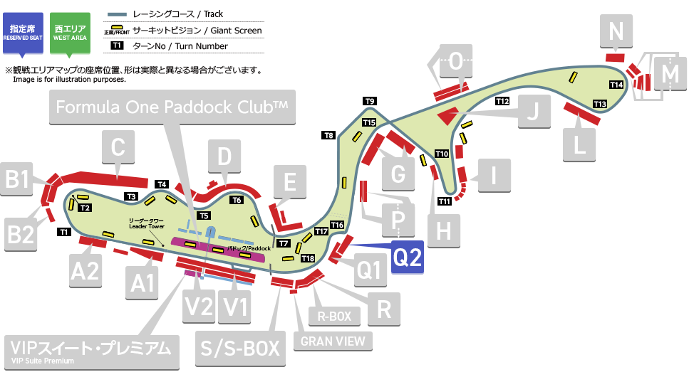 Q2席マップ