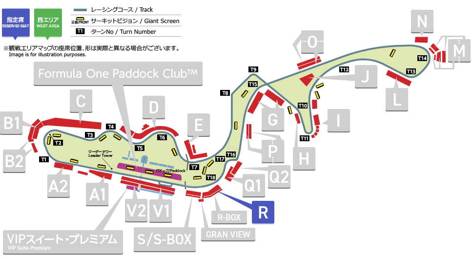 R席マップ