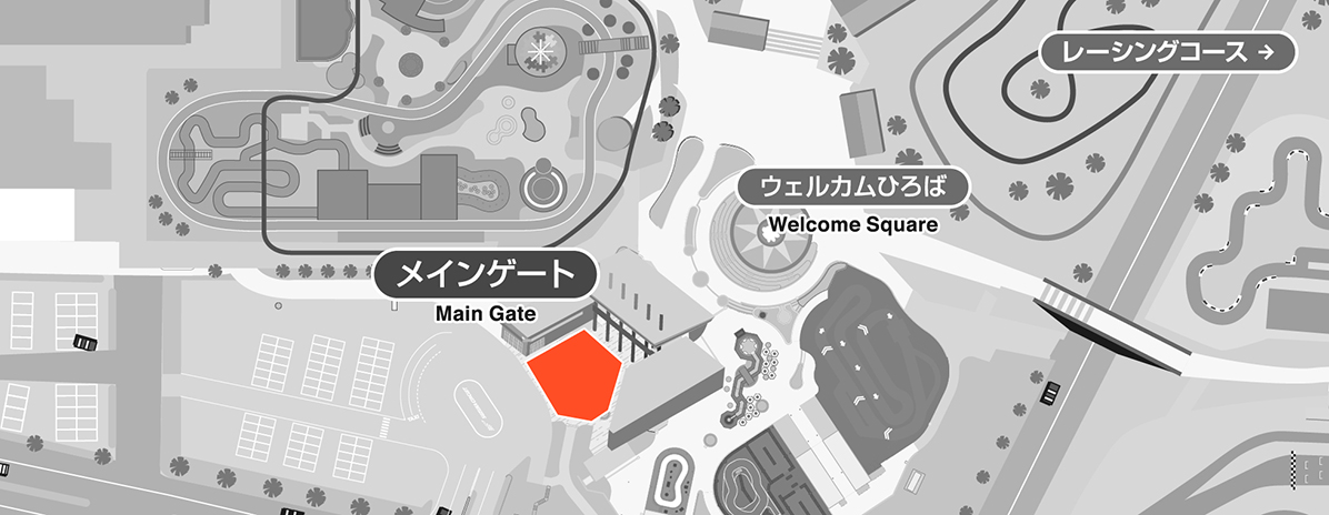 メインゲート前 MAP