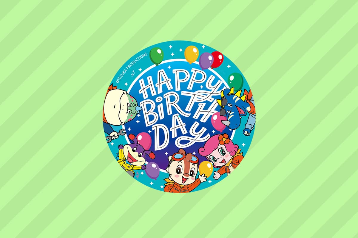 ショップでお祝い