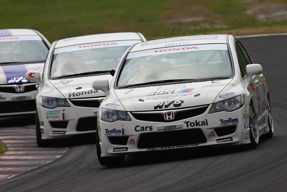 從去年開始舉辦的本田Exciting Cup單一車型賽也同時舉行。
