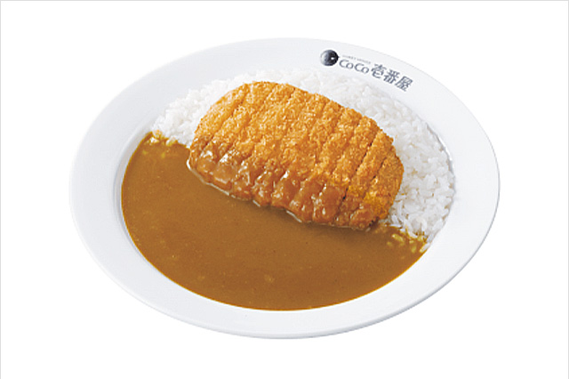 CoCo壹番屋「牛肉里肌炸豬排咖哩」