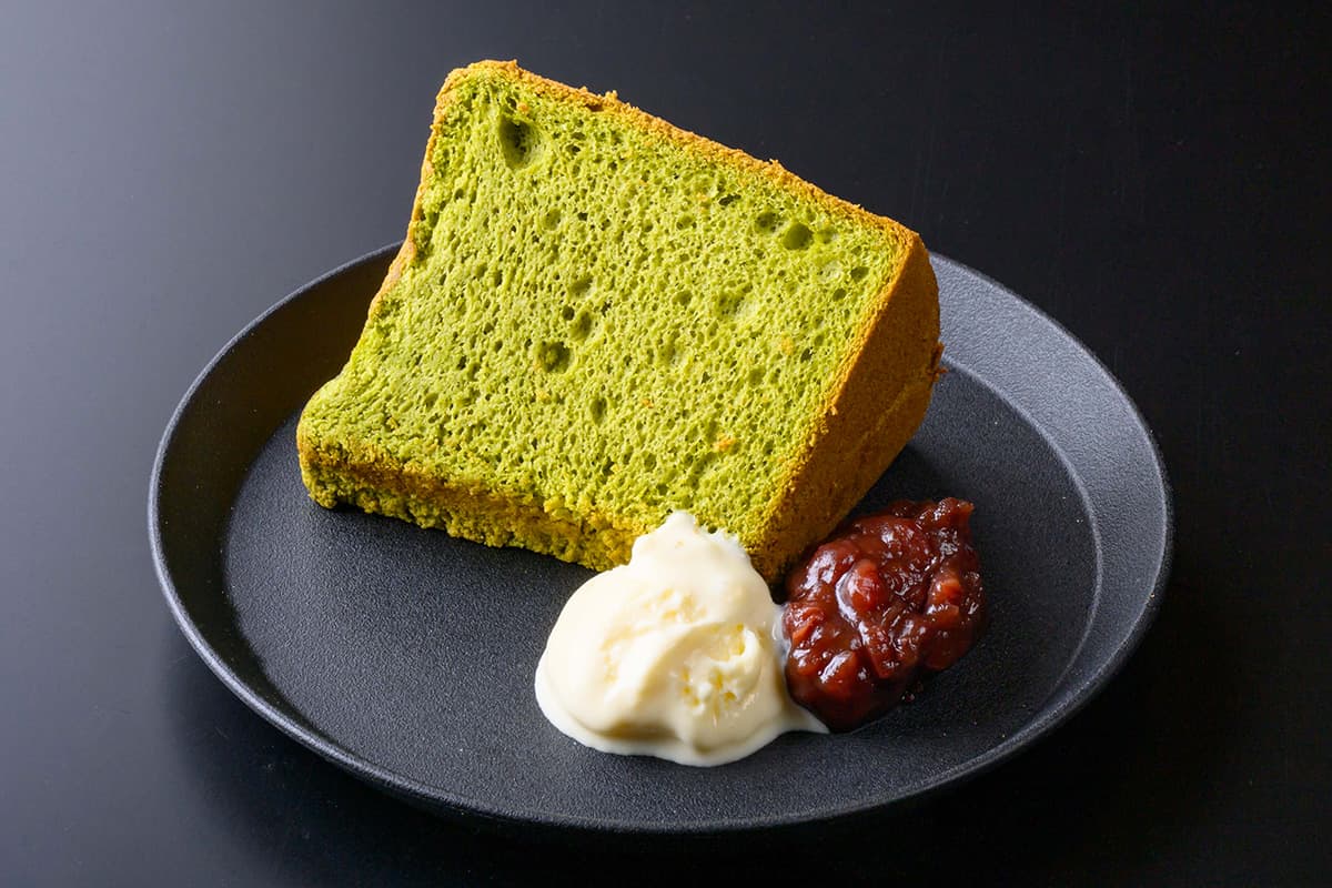 三重縣產茶葉戚風蛋糕
