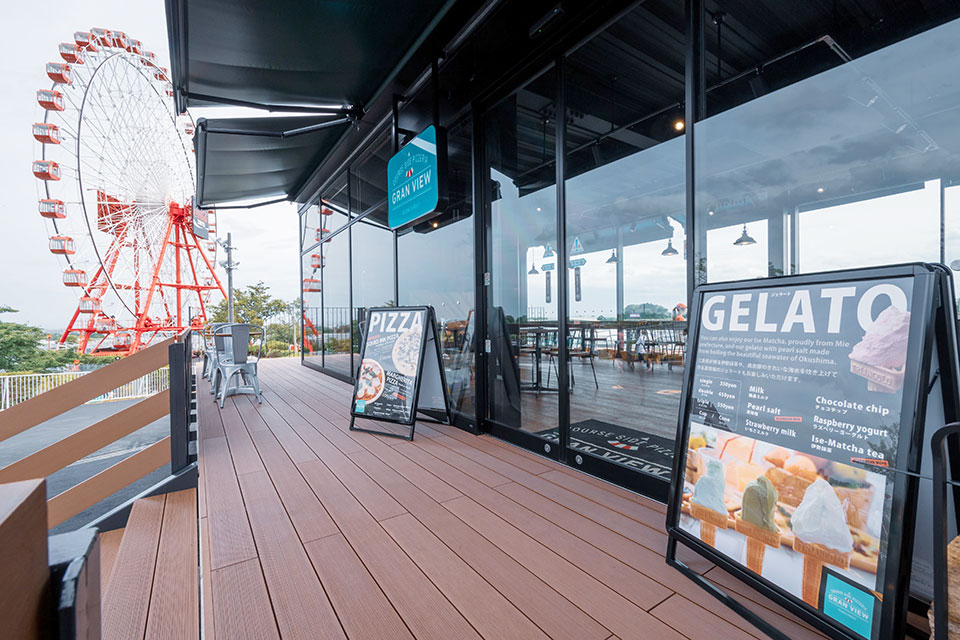 賽道旁的比薩店 “大景觀”