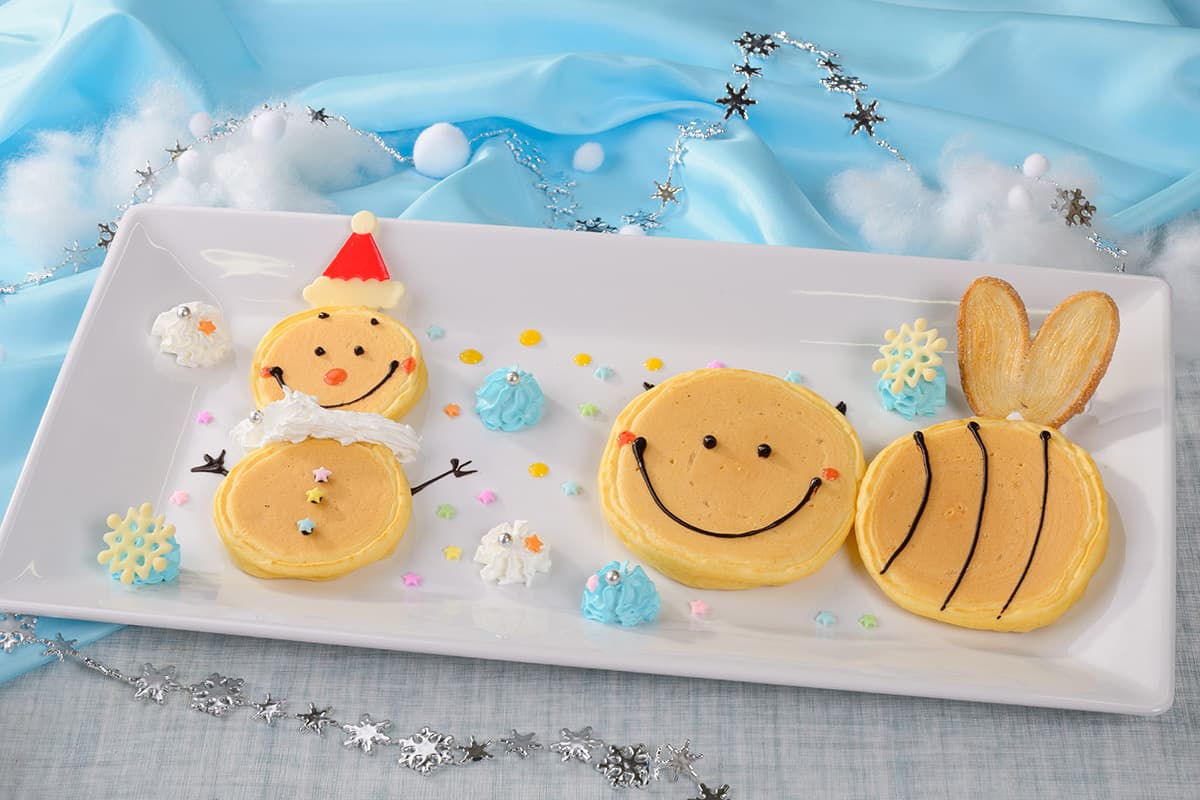 和嗡嗡一起做雪人鬆餅