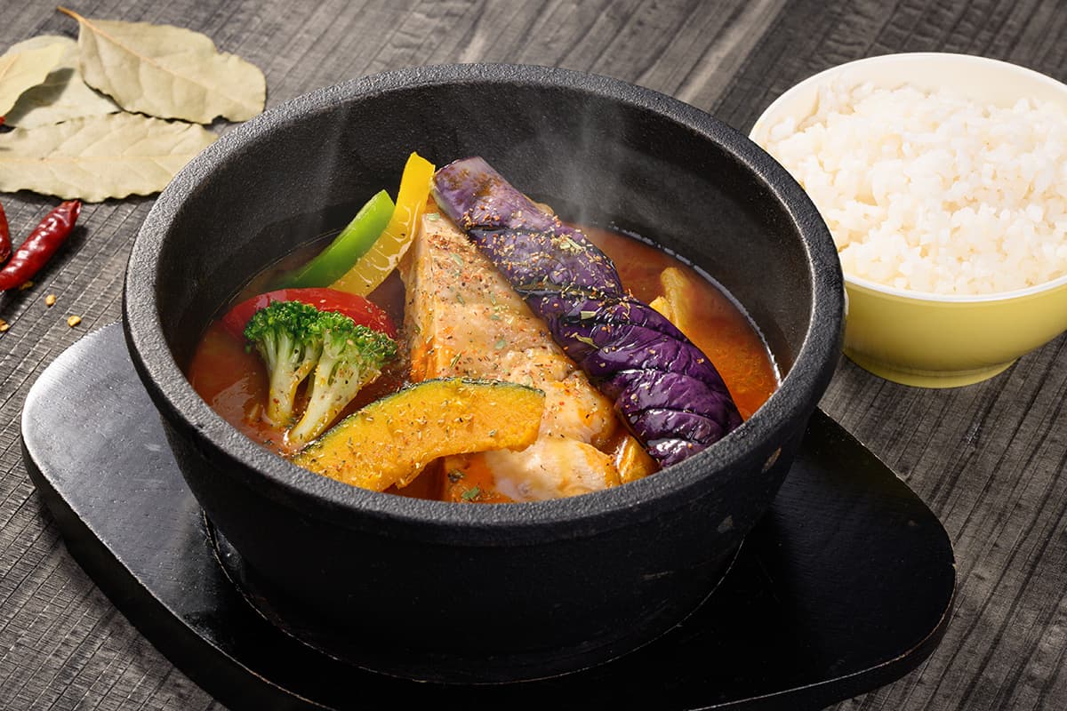 熱呼呼！雞肉湯咖哩