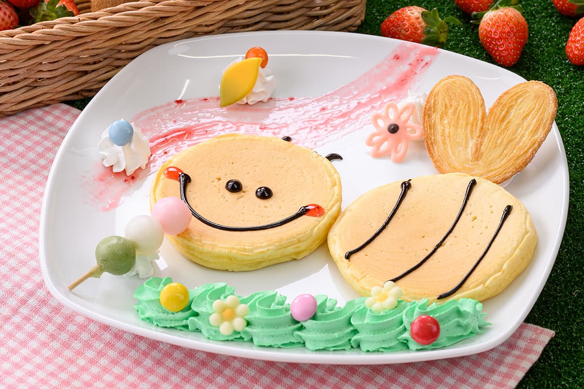 和嗡嗡一起賞花鬆餅